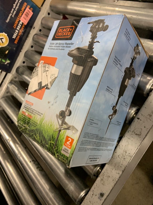 Photo 1 of Cat Repellent Outdoor- Squirrel Deterrent Solar- Dog Repellent- Raccoon Deterrent Solar Motion-Activated Water Blaster Jet Spray Scare Away Deer, Rabbits, Birds & Other Animals