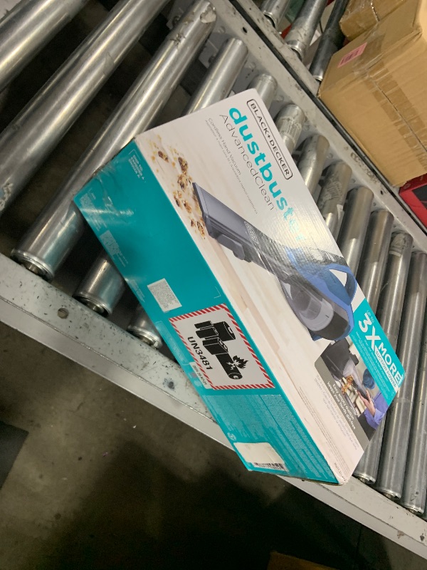 Photo 1 of BLACK+DECKER dustbuster AdvancedClean Cordless Handheld Vacuum, Home and Car Vacuum (HLVA315J22)