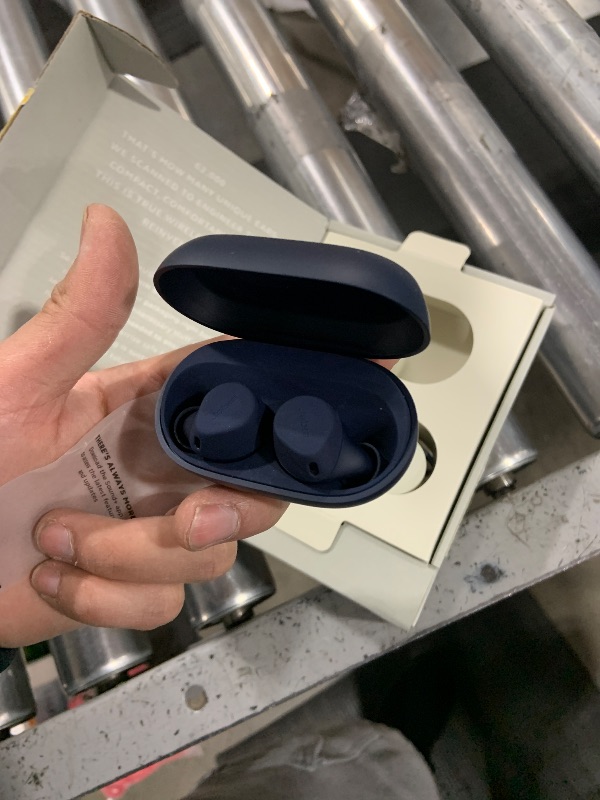 Photo 1 of Jabra Elite 7 Active True Wireless — Bluetooth Sports Earbuds Shake Grip for Secure in-Ear Fit — Ultimate Workout Earbuds, Adjustable Active Noise Cancellation, Fast Charging — Navy