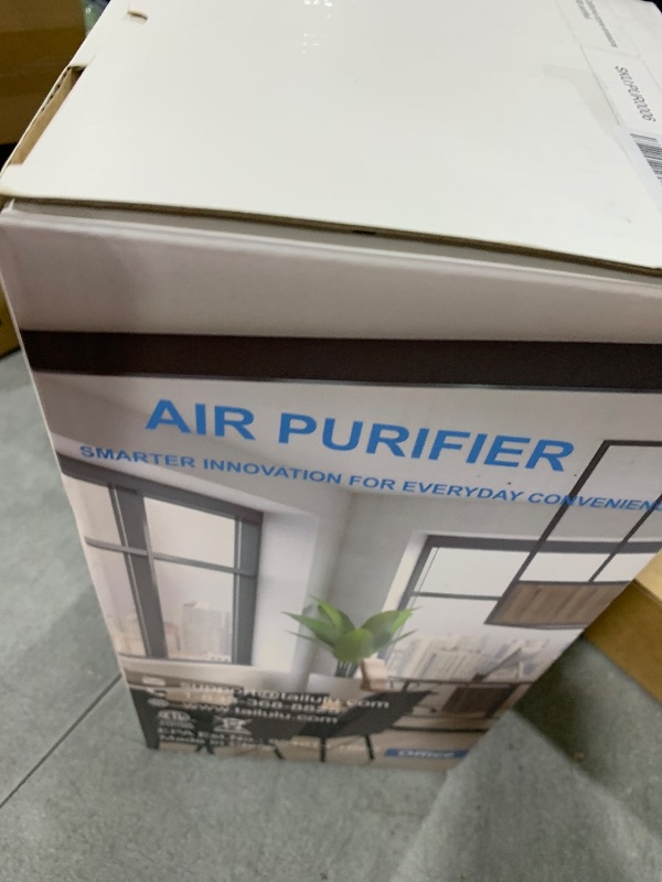 Photo 1 of Air Purifiers for Home Large Room Up to 1500 Sq Ft, Tailulu H13 HEPA Air Purifier for Pet Dander Smoke Odor Dust Pollen, Air Filter for Bedroom Living Room, Kitchen, Office, Sleep Mode