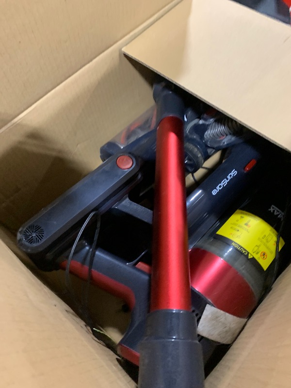 Photo 1 of Cordless Vacuum Cleaner, 550W 45KPA 60 Mins Runtime Self-Standing Vacuum Cleaners for Home, Stick Vacuum with Charging Dock Station Removable Battery, Handheld Vacuum for Pet Hair/Carpet/Floor