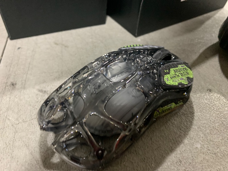 Photo 1 of GravaStar Mercury M2 Wireless Gaming Mouse with 26,000 DPI, PAW3395DM Sensor -79g Lightweight Hollowed-Out Design -5 Programmable Buttons -5 Dynamic Lightsync RGB - Transparent Black