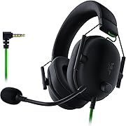 Photo 1 of Razer BlackShark V2 X Gaming Headset: 7.1 Surround Sound - 50mm Drivers - Memory Foam Cushion - For PC, PS4, PS5, Switch - 3.5mm Audio Jack - Black
