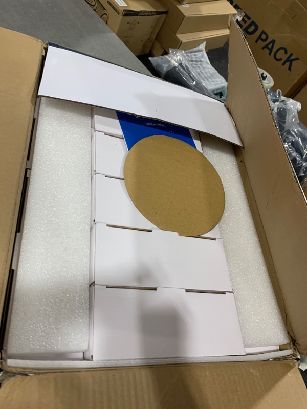 Photo 1 of Amico 24 Pack 6 Inch 5CCT Ultra-Thin LED Recessed Ceiling Light with Junction Box, 1050LM Brightness, Dimmable Canless Wafer Downlight, 12W, ETL&FCC
