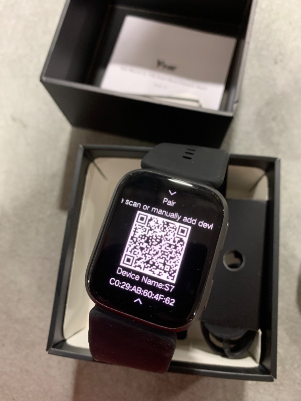 Photo 1 of Blood Pressure Smart Watch, 1.95'' Blood Pressure Watch with Air Pump Cuff, Blood Pressure Monitor Watch for Sleep and Sports Tracking for Android iOS Supports Reminder Monitoring, Data Sharing etc