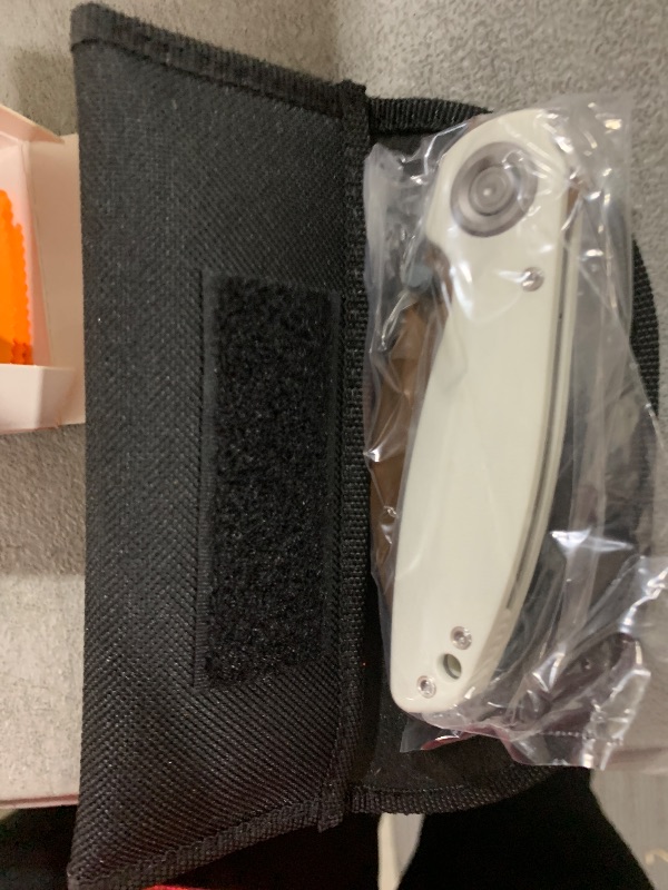 Photo 1 of Vosteed Shilin Cutter Pocket Knife for Men Women Gifts - 2.9" 154CM Rose Gold Blade, Patented Vanchor Lock G10 Handle - Gentleman's EDC Folding Knives for Camping Hiking - A2808