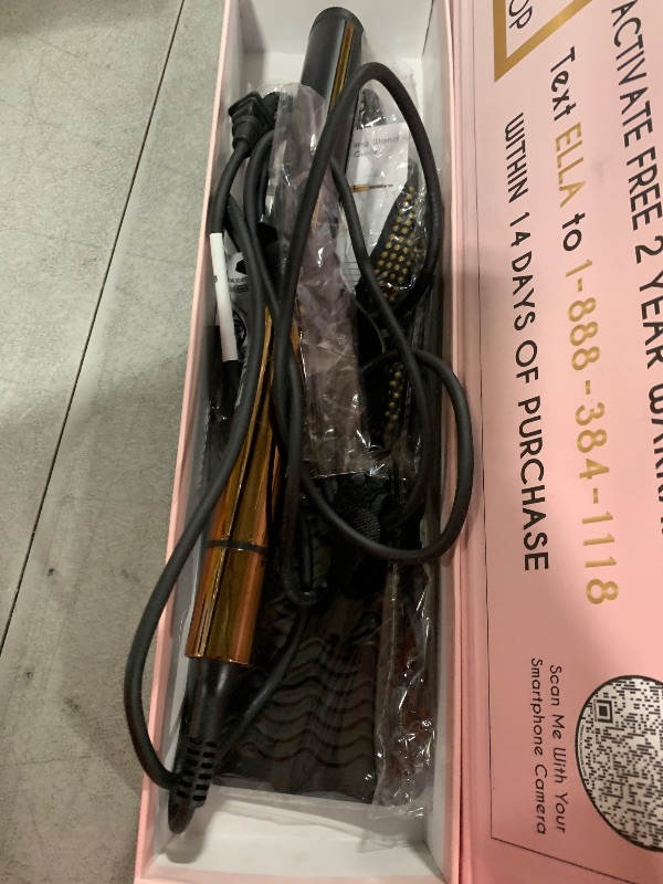 Photo 1 of ELLA BELLA® Curling Iron 1.5" • Professional Hair Curler • 1.5 inch Curling Iron • Ceramic Curling Irons • Transform Your Look in Seconds • Suitable for All Hair Types • Say Goodbye to Heat Damage