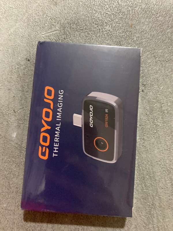 Photo 1 of GOYOJO Thermal Imaging Camera for Android, 192x192 IR Resolution, USB-C Thermal Imager, -4? to 752? Infrared Camera for Home Inspection, HVAC, Electrical, Plumbing, Automotive & Mechanical Diagnostics