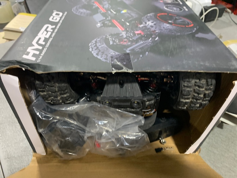 Photo 1 of HYPER GO H14BM 1/14 Brushless RC Cars for Adults Fast 50 mph, RC Trucks 4X4 Offroad Waterproof, Electric Powered High Speed RC Car, Scary Fast Extreme RC Truggy with 3S Battery for Snow Sand