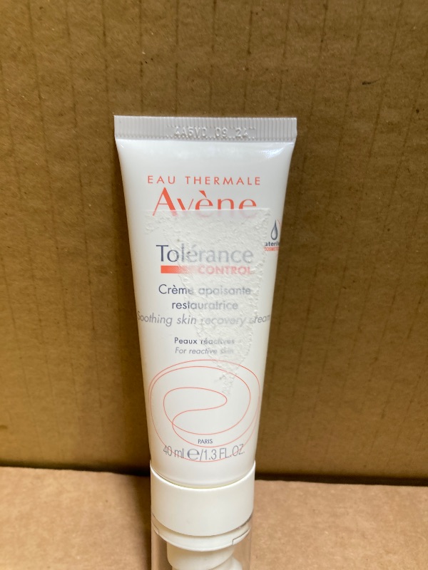 Photo 1 of Avène Tolerance Control Soothing Skin Recovery Cream, for Hypersensitive,Dry Skin, Tube with Sterile Pump, 1.3 Fl Oz