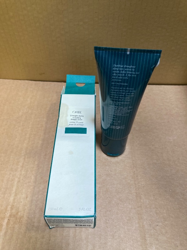 Photo 1 of Oribe Straight Away Smoothing Blowout Cream, 5 oz