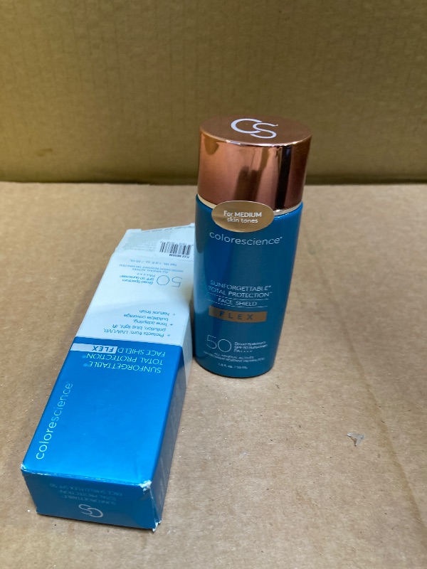 Photo 1 of Colorescience Total Protection Face Shield Flex SPF 50, Zinc Oxide Formula, Medium, 1.8 fl. oz.