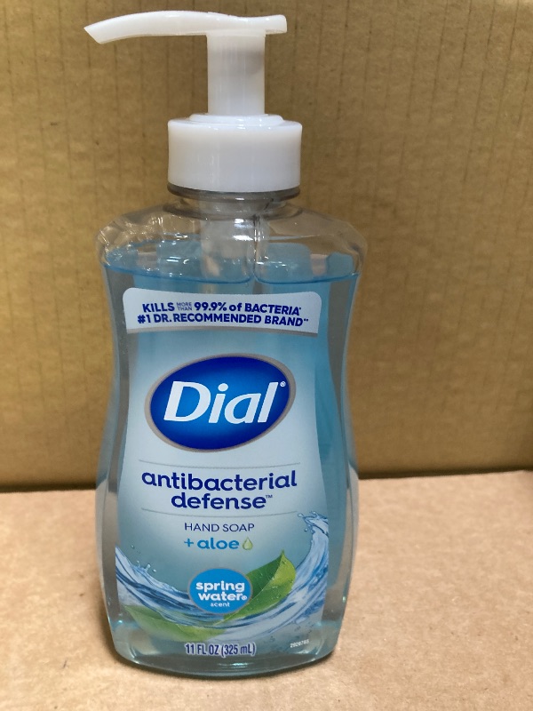 Photo 1 of Dial Antibacterial Liquid Hand Soap, Spring Water, 11 Fl Oz