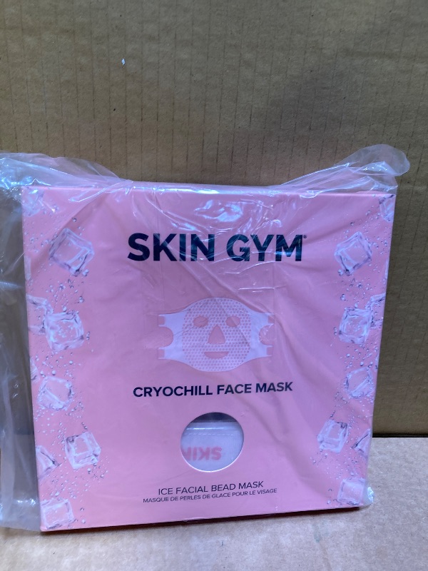 Photo 1 of SKIN GYM CryoChill Ice Beaded Face Mask, Reusable Cooling Gel Bead Mask for Puffiness and Headache Relief
