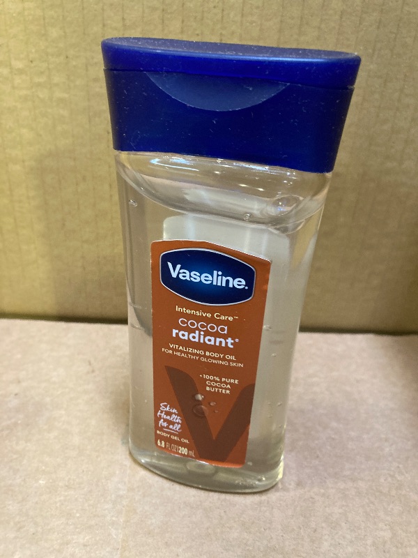 Photo 1 of Vaseline Intensive Care Vitalizing Gel Body Oil with Brazillian Nut and Almond Oils 6.8 fl oz - Rich (200 mL)