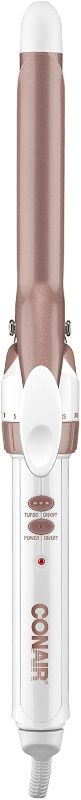 Photo 1 of  Conair Double Ceramic 3/4-Inch Curling Iron, ¾-inch barrel produces tight curls – for use on short to medium hair 