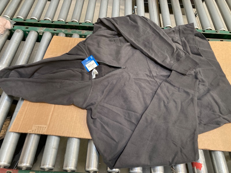 Photo 1 of Arizona Jean Co Relaxed 1/4-zip Hoodie, GREY, Men’s Size X LARGE