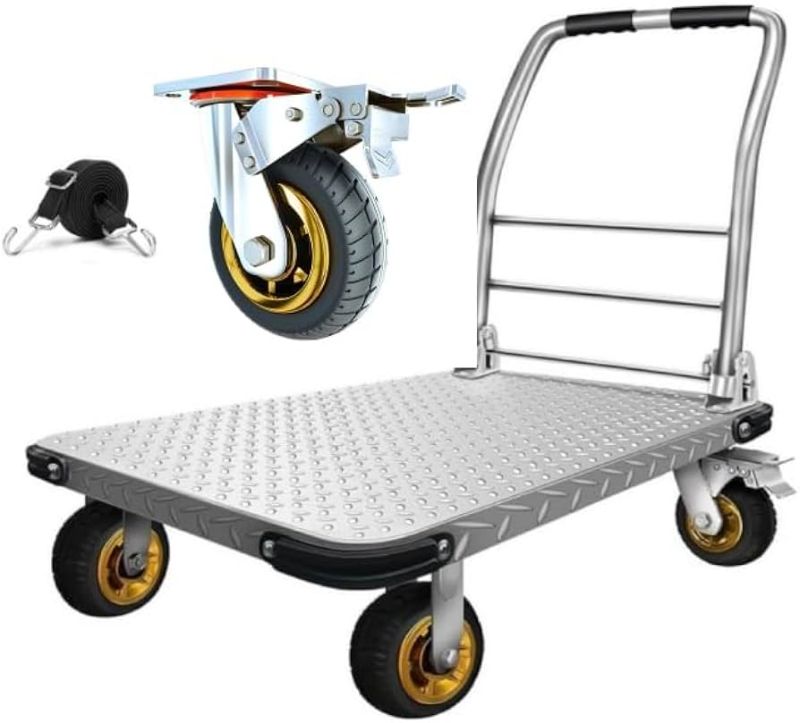 Photo 1 of Folding Platform cart Dolly cart Push Cart Dolly Moving Platform (Big 36X24INCH 2000LBS)
