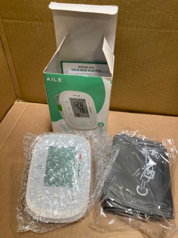 Photo 1 of Blood Pressure Monitor, AILE Blood Pressure Machine Upper Arm Large Cuff(8.7"-16.5"), High Automatic Blood Pressure Monitors Cuff for Home Use, (BP) Manual Arm Blood Pressure Monitors, 2 * 99 Memory