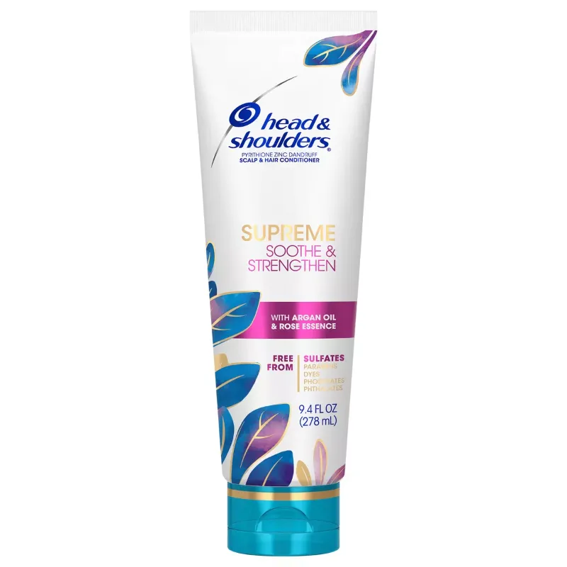 Photo 1 of Head and Shoulders Supreme Soothe & Strengthen Hair & Scalp Conditioner, 9.4 fl oz