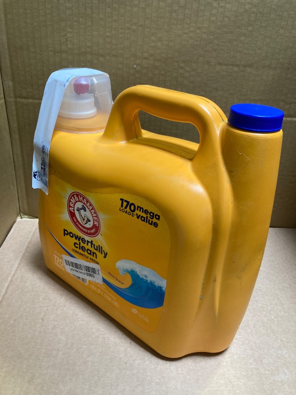 Photo 1 of Arm & Hammer Clean Burst, 170 Loads Liquid Laundry Detergent, 170 Fl oz