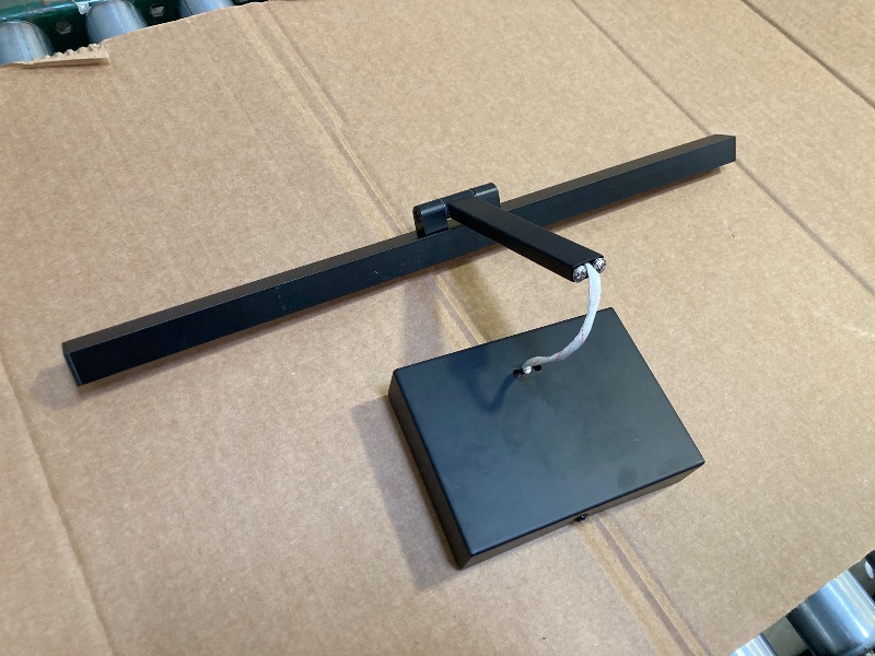Photo 1 of  Joosenhouse LED Picture Light Fixtures Black 24.4” Inches Modern Black Art Display Light for Picture Frame Artworking led Picture Frame Lights for Paintings 14W(70W Eqv) Hardwired Connection 3000K 
