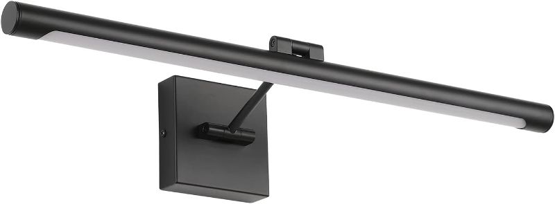 Photo 1 of  Joosenhouse LED Picture Light Fixtures Black 24.4” Inches Modern Black Art Display Light for Picture Frame Artworking led Picture Frame Lights for Paintings 14W(70W Eqv) Hardwired Connection 3000K 