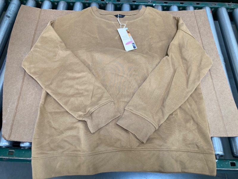 Photo 1 of Dokotoo Womens Sweatshirt 2024 Crewneck Long Sleeve Casual Loose Pullover Sweatshirts Tops Shirts, SIZE L