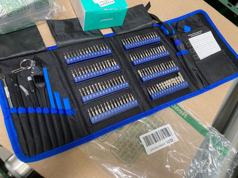 Photo 1 of STREBITO Electronics Precision Screwdriver Sets 142-Piece with 120 Bits Magnetic Repair Tool Kit for iPhone, MacBook, Computer, Laptop, PC, Tablet, PS4, Xbox, Nintendo, Game Console