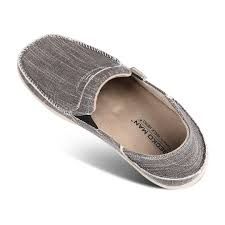 Photo 1 of GECKOMAN Men's Canvas Slip On Shoes, GREY, SIZE 12