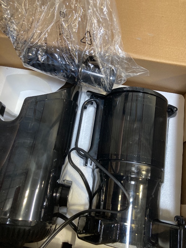 Photo 1 of Cold Press Juicer, Amumu Slow Masticating Machines with 5.4" Extra Large Feed Chute Fit Whole Fruits & Vegetables Easy Clean Self Feeding Effortless for Batch Juicing, High Juice Yield, BPA Free 250W