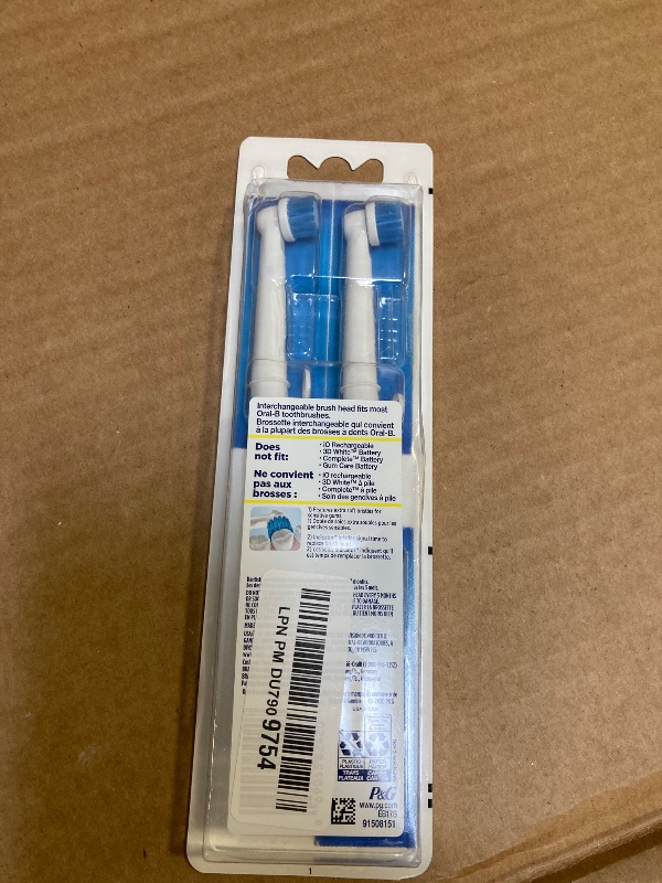 Photo 1 of Oral-B Sensitive Gum Care Electric Toothbrush Replacement Brush Heads Refill, 3 Count