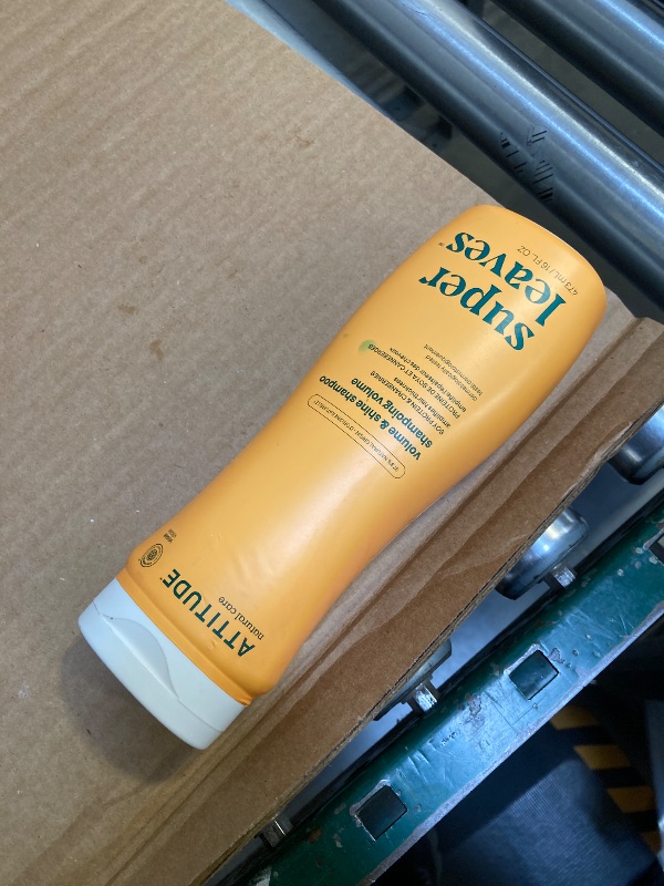 Photo 1 of ATTITUDE Volume and Shine Hair Shampoo, EWG Verified, For Thin Hair, Naturally Derived Ingredients, Vegan and Plant Based, Soy Protein And Cranberries, 16 Fl Oz
