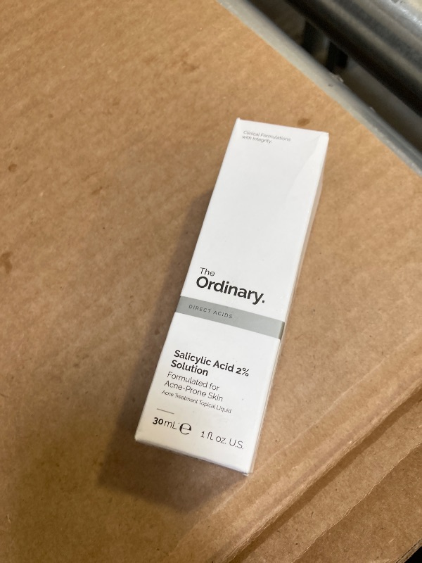 Photo 1 of The Ordinary Salicylic Acid 2% Solution, Acne-Fighting Serum for Blemish-Prone Skin, 1 Fl Oz