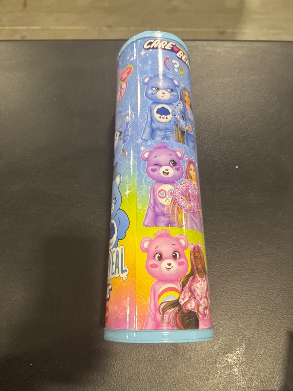 Photo 1 of Barbie Cutie Reveal Care Bears Series Doll & Accessories Set with Grumpy Bear Plush Costume & 10 Surprises Including Color Change & Mini Bear