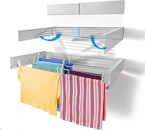 Photo 1 of Laundry wall mounted drying rack 