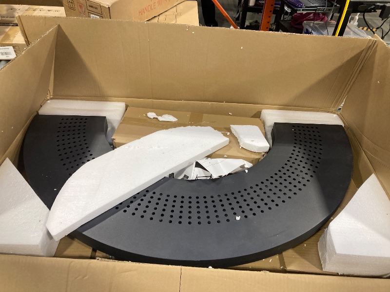 Photo 1 of 38" fire pit surround tabletop for solo bonfire ranger 