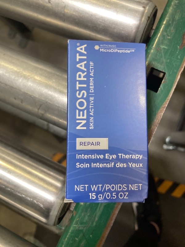 Photo 1 of NEOSTRATA SKIN ACTIVE Intensive Eye Therapy, Anti Aging Under Eye Ceam, Treats Dark Circles, Puffiness, Fine Lines and Wrinkles with Hyaluronic Acid, Peptides and Bakuchiol, 0.5 oz