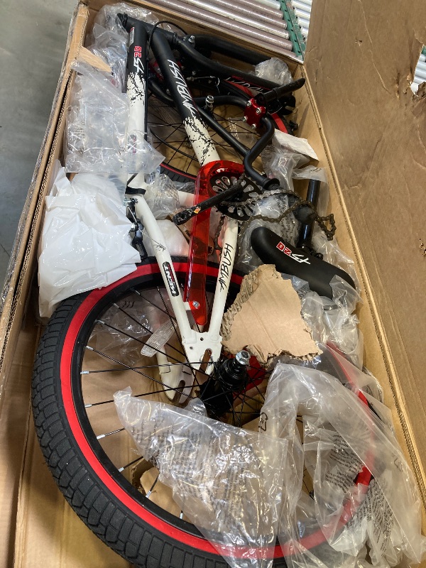 Photo 1 of 20" Kent Bicycle Ambush BMX Bicycle, Fits Rider 4'2"-5', Red/White/Black, Child, Unisex