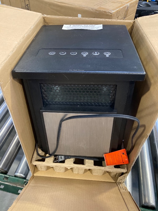 Photo 1 of Mainstays 1500W 4-Element Infrared Quartz Heater