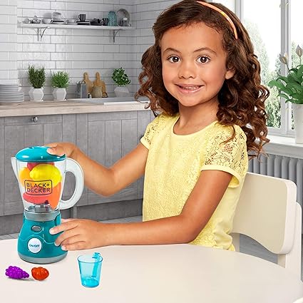 Photo 1 of BLACK+DECKER Junior Blender Role Play Pretend Kitchen Appliance for Kids with Realistic Action