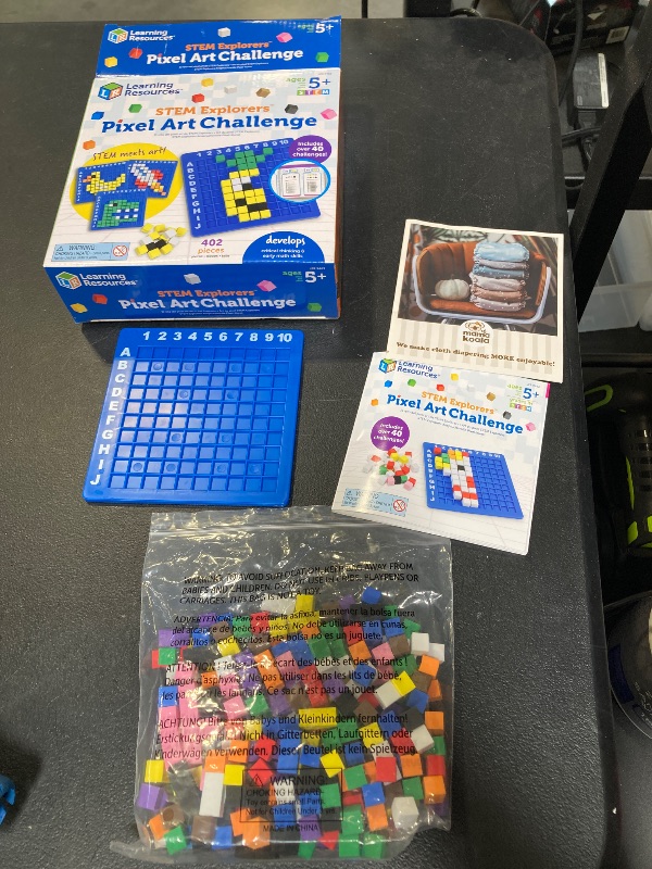 Photo 1 of STEM Explorers™ Pixel Art Challenge
