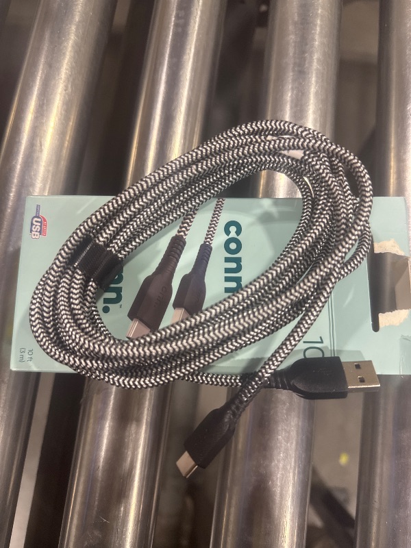 Photo 1 of Onn. USB to USB-C Computer Cable 10 Feet (3m)
