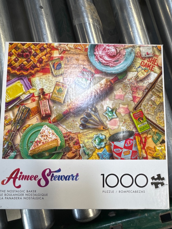 Photo 1 of Buffalo Games - Aimee Stewart - The Nostalgic Baker (2024) - 1000 Piece Jigsaw Puzzle for Adults -Challenging Puzzle Perfect for Game Nights - Finished Size is 26.75 x 19.75
