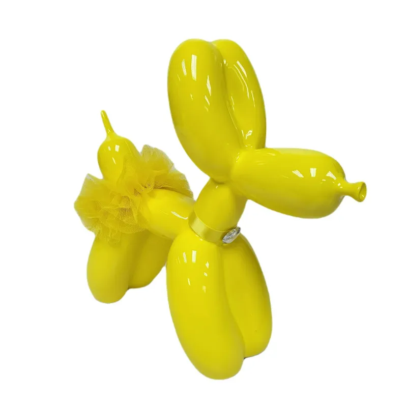 Photo 1 of Valentine's Day Yellow Balloon Dog Décor, by Way To Celebrate
