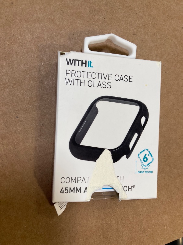 Photo 1 of Compatible for Apple Watch Case 45mm case with glass 