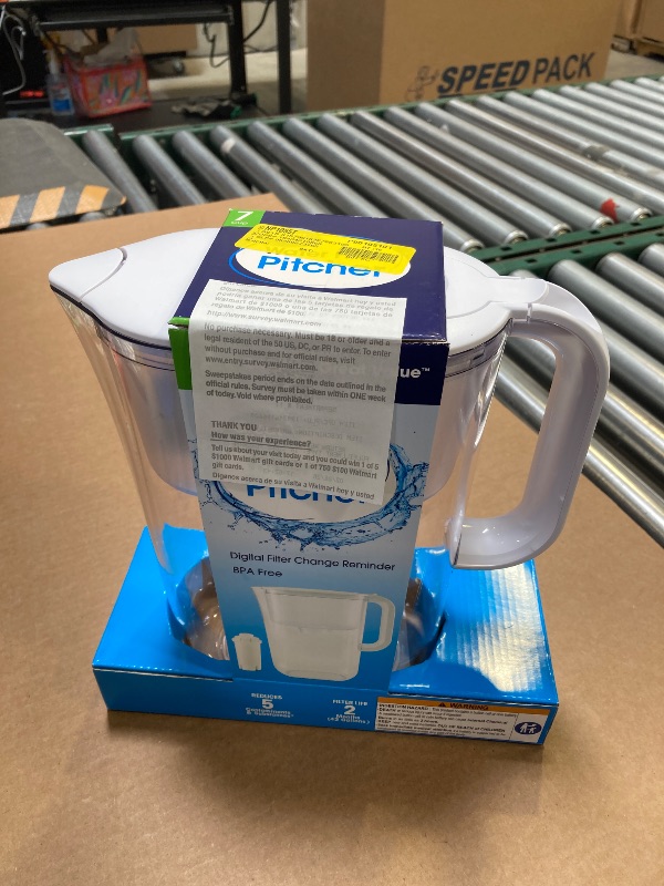 Photo 1 of Water Filter Pitcher, BPA-Free, NSF Certified,7Cup Capacity, Digital Timer