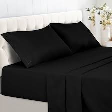 Photo 1 of Black Twin Bed Sheet set
