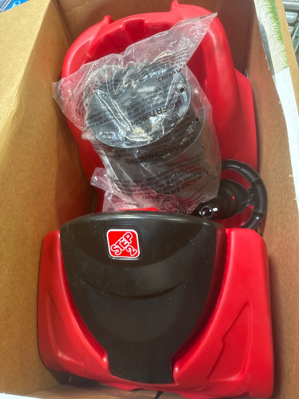 Photo 1 of Step2 Push Around Buggy GT Kids Push Car, Ride On Toy, Stroller Substitute, Includes Seat Belt & Horn, Made of Durable Plastic, Max Weight 50 lbs., For Toddlers 1.5-3 Years Old, Red