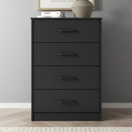 Photo 1 of Mainstays Ardent 4 Drawer Dresser Black

